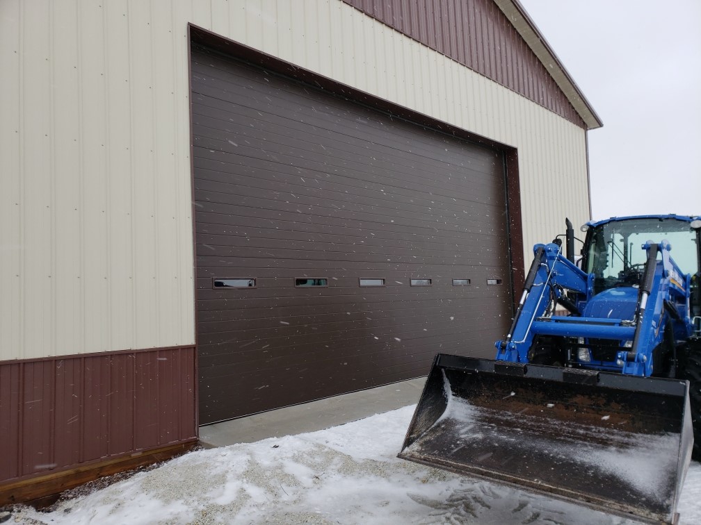 Poll Barn Overhead Door Install Commercial Installation Door